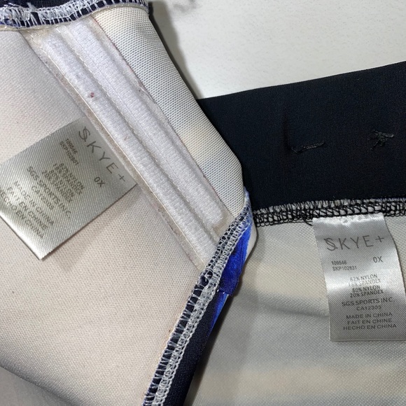 SKYE Stripped Bathing Suit Two Piece - Picture 3 of 3